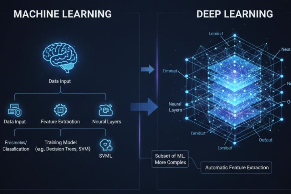 Difference Between Machine Learning and Deep Learning