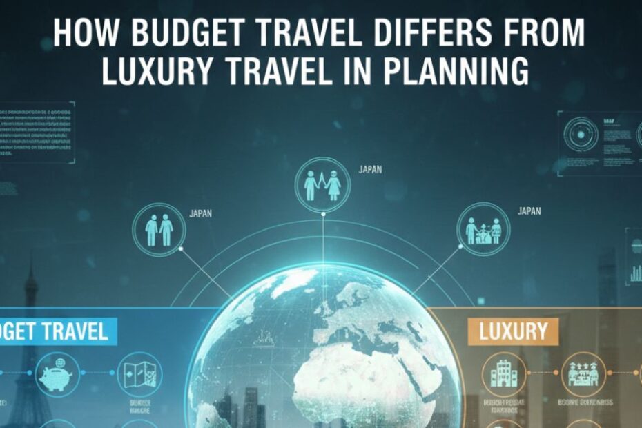 How Budget Travel Differs From Luxury Travel in Planning